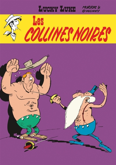 René Goscinny Homme Noires Lucky Luke - Tome 21 - Les Collines