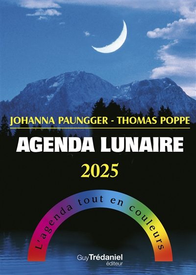 Agenda lunaire 2025 : l'agenda tout en couleurs